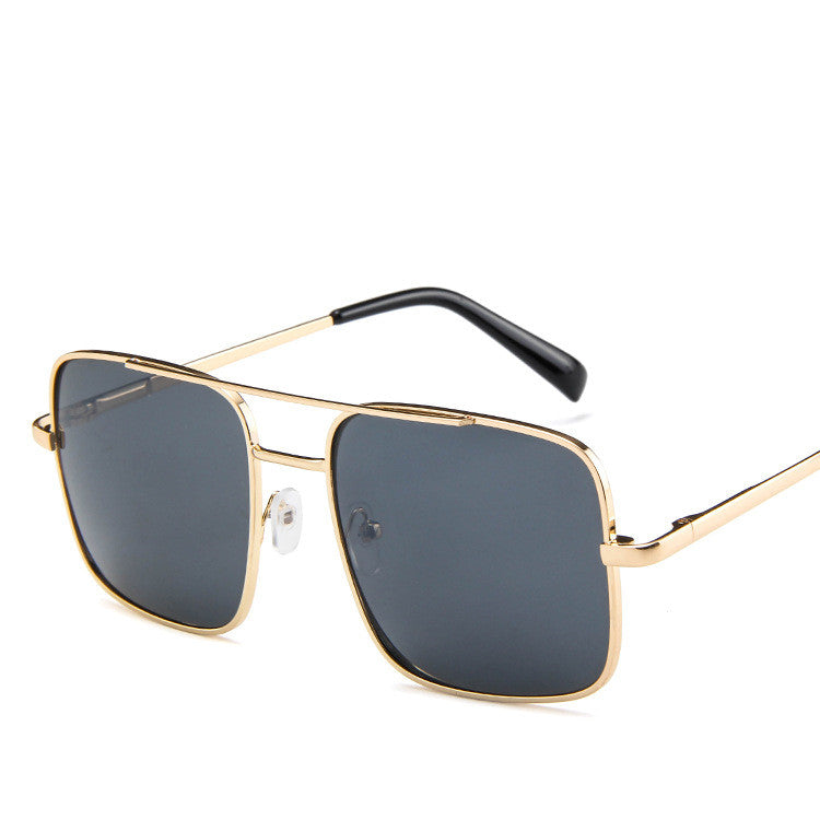 Metal fashion two-tone sunglasses