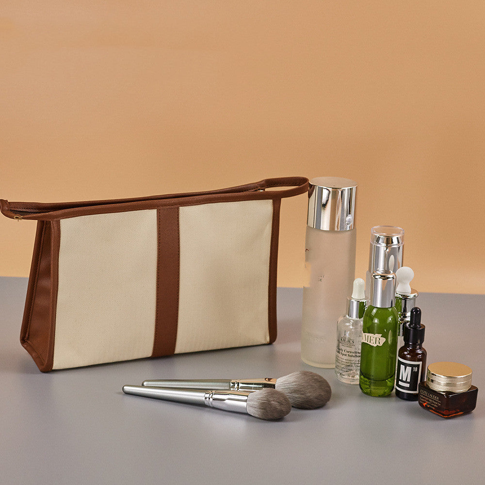 Zipper Portable Cosmetic Storage Bag