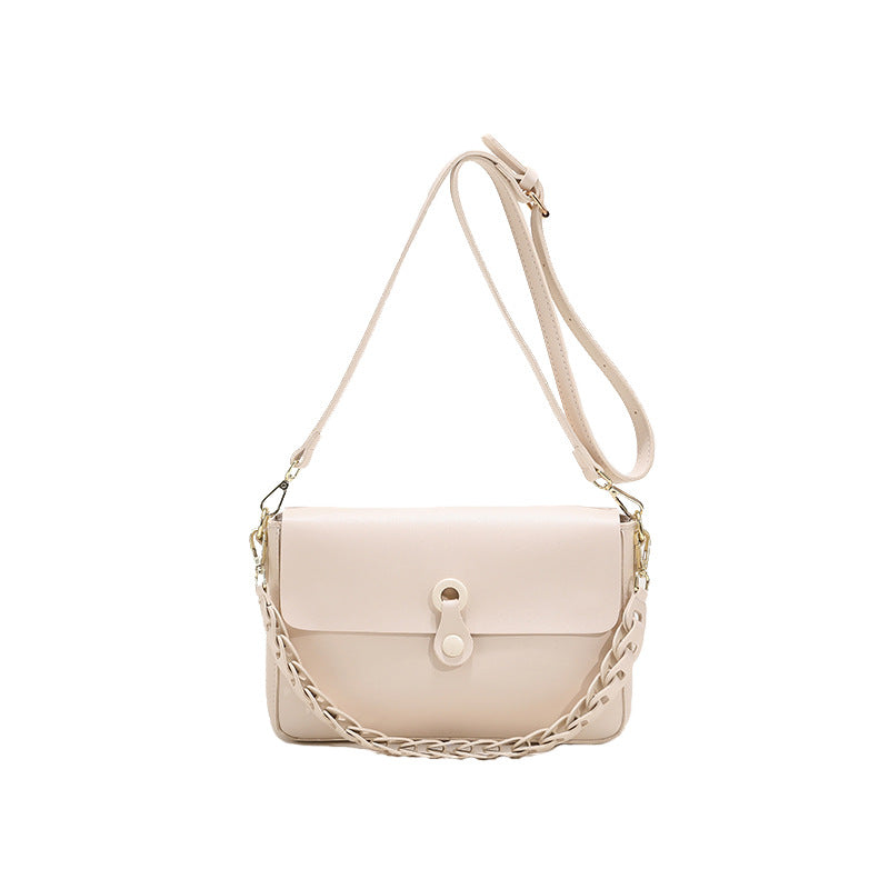 Women Shoulder Bags with Woven Chain