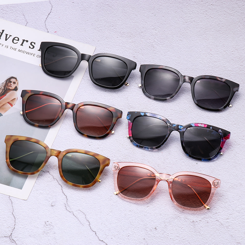 Ladies Fashion Polarized Lenses Anti-ultraviolet Sunglasses