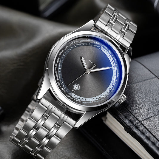 Business Men's Luxury Brand Steel Watches