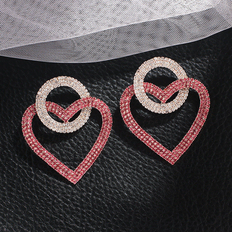 Fashion peach Heart Accessories