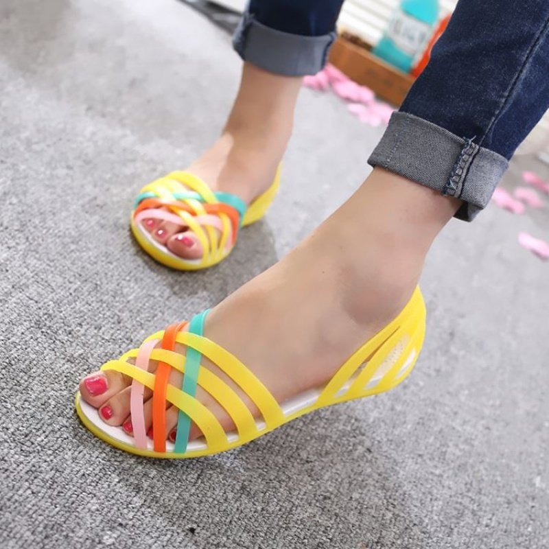 Women Jelly Summer Sandals