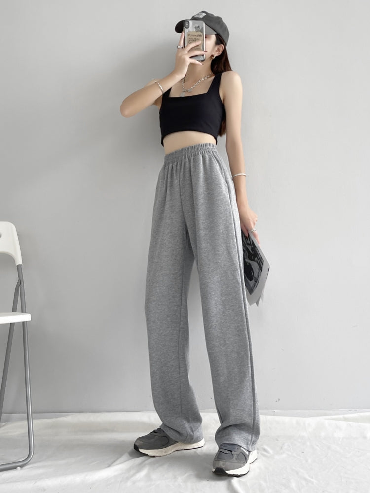 Loose Casual Straight-leg All-match Pant