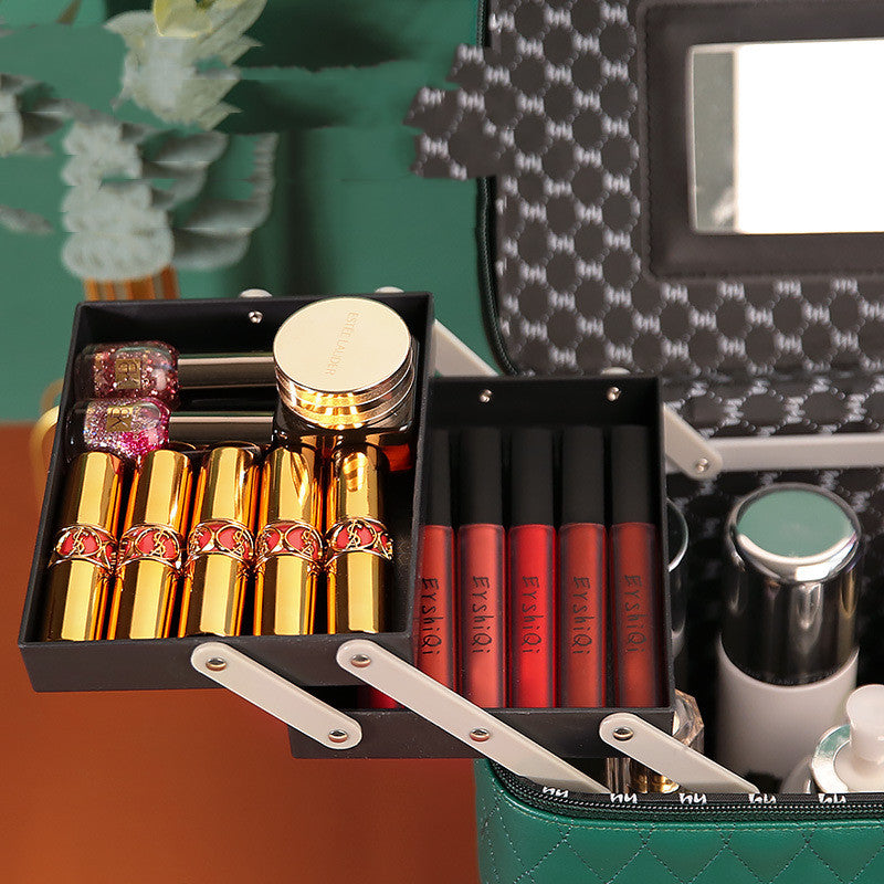 Large Capacity Korean Portable Cosmetics Storage Box