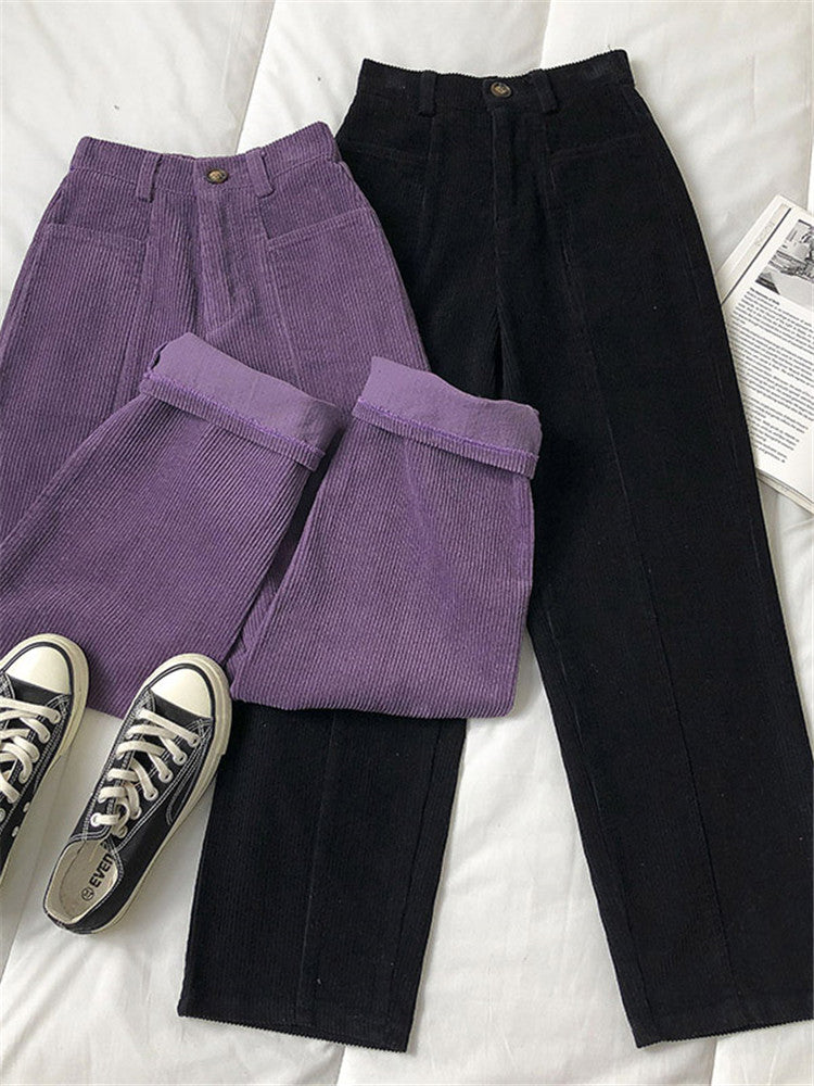 Women Spring Autumn Japanese College Style Pant