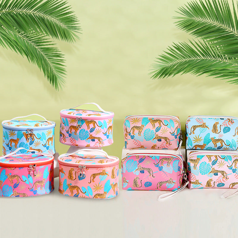 Four-in-one Bag Printing Cosmetic Bag